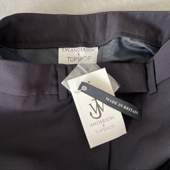 SOLD NWT J.W. Anderson x Topshop Tailored Trousers US 2 / UK 6 - Picture 7 of 12